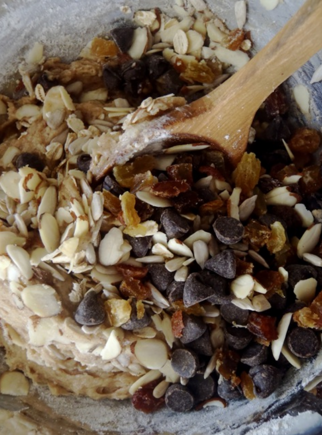 Granola Chocolate Chip Cookie Recipe Cooking On The Weekends