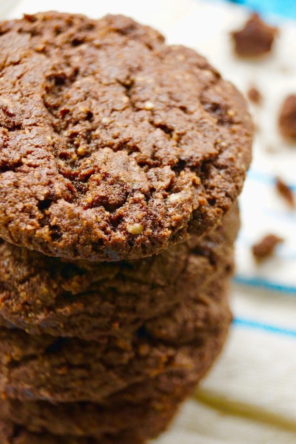 Chocolate Spice Cookies with Almond Cooking On The Weekends