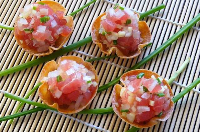 Ginger Ahi Tuna Tartare