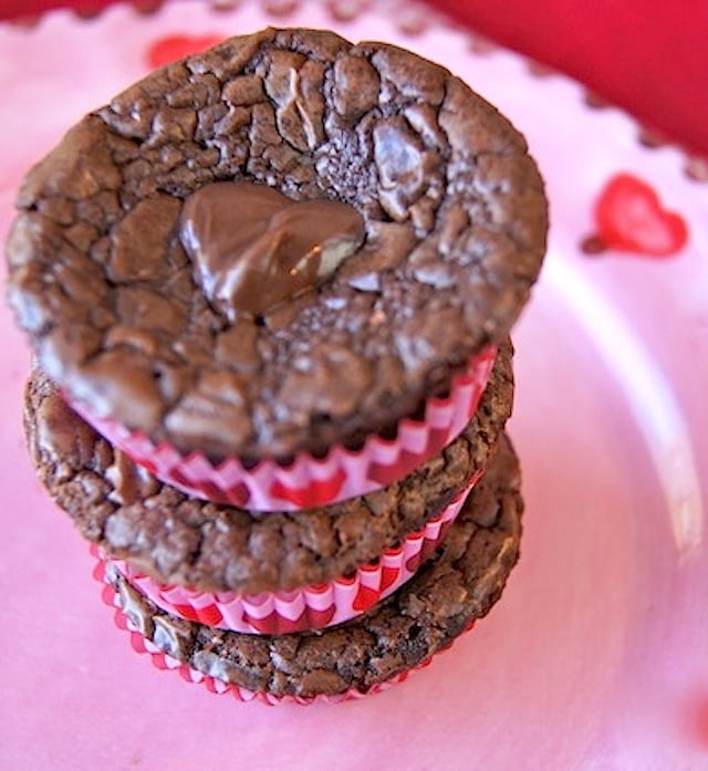 Gluten Free Valentine's Day Brownies List.