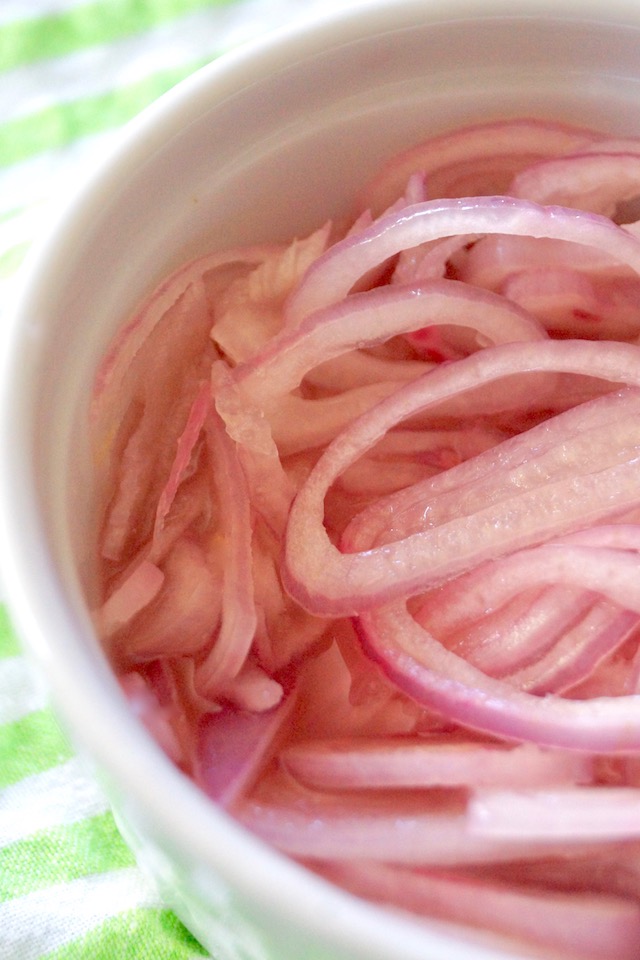 Lime Pickled Shallots Recipe Cooking On The Weekends