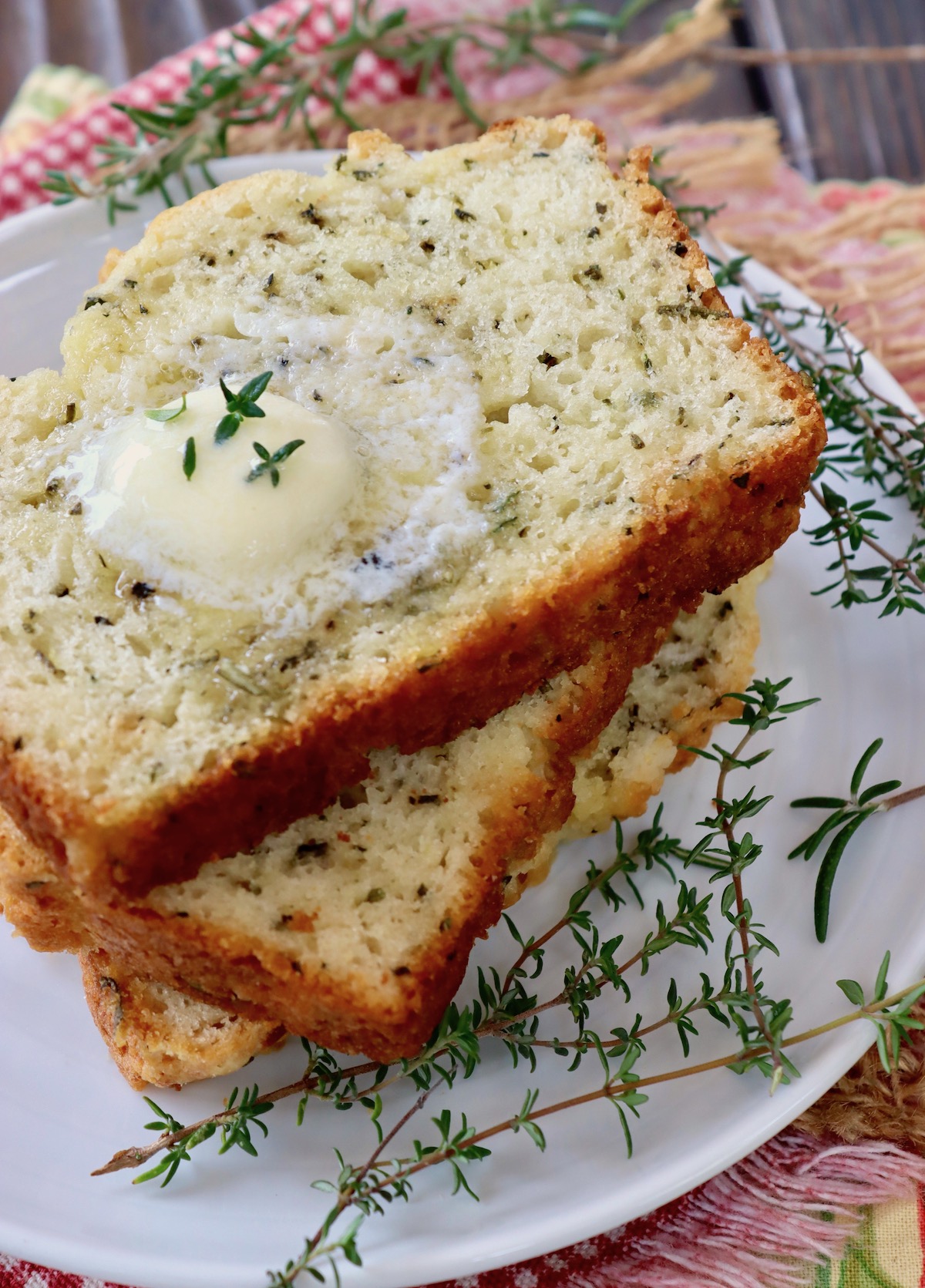 Italian Herb Bread Cooking On The Weekends