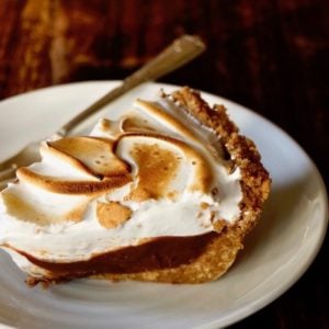 Peanut Butter Chocolate Meringue Pie Recipe