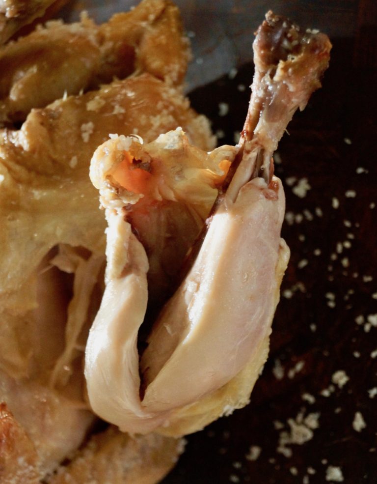 Roasted Salt Crusted Chicken Cooking On The Weekends