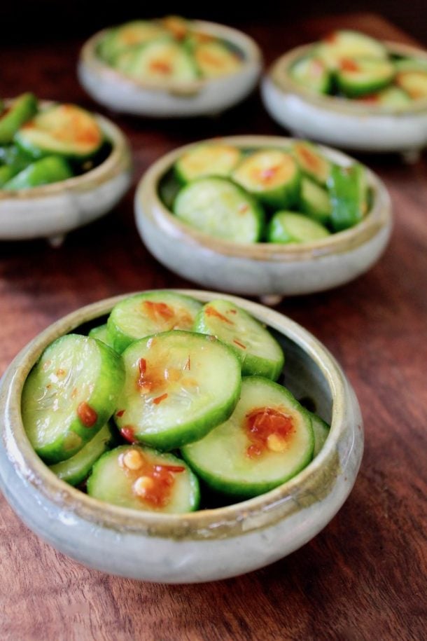 Spicy Pickled Cucumbers Recipe Cooking On The Weekends 3545
