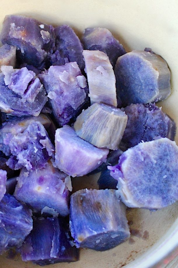 Mashed Okinawan Sweet Potato Recipe | Cooking On The Weekends