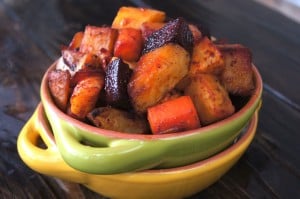 Smoky Cumin Roasted Root Vegetables