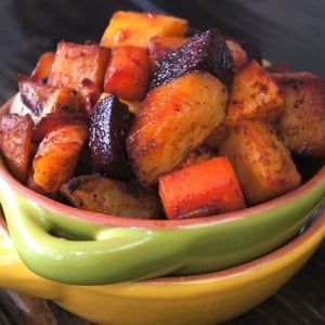 Smoky Cumin Roasted Root Vegetables