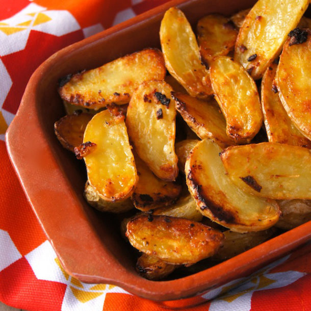 Crispy Fingerling Potatoes with Onion Cooking On The Weekends