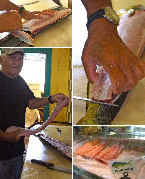 Hale I'A Da Fish House in Kawaihae Cooking On The Weekends