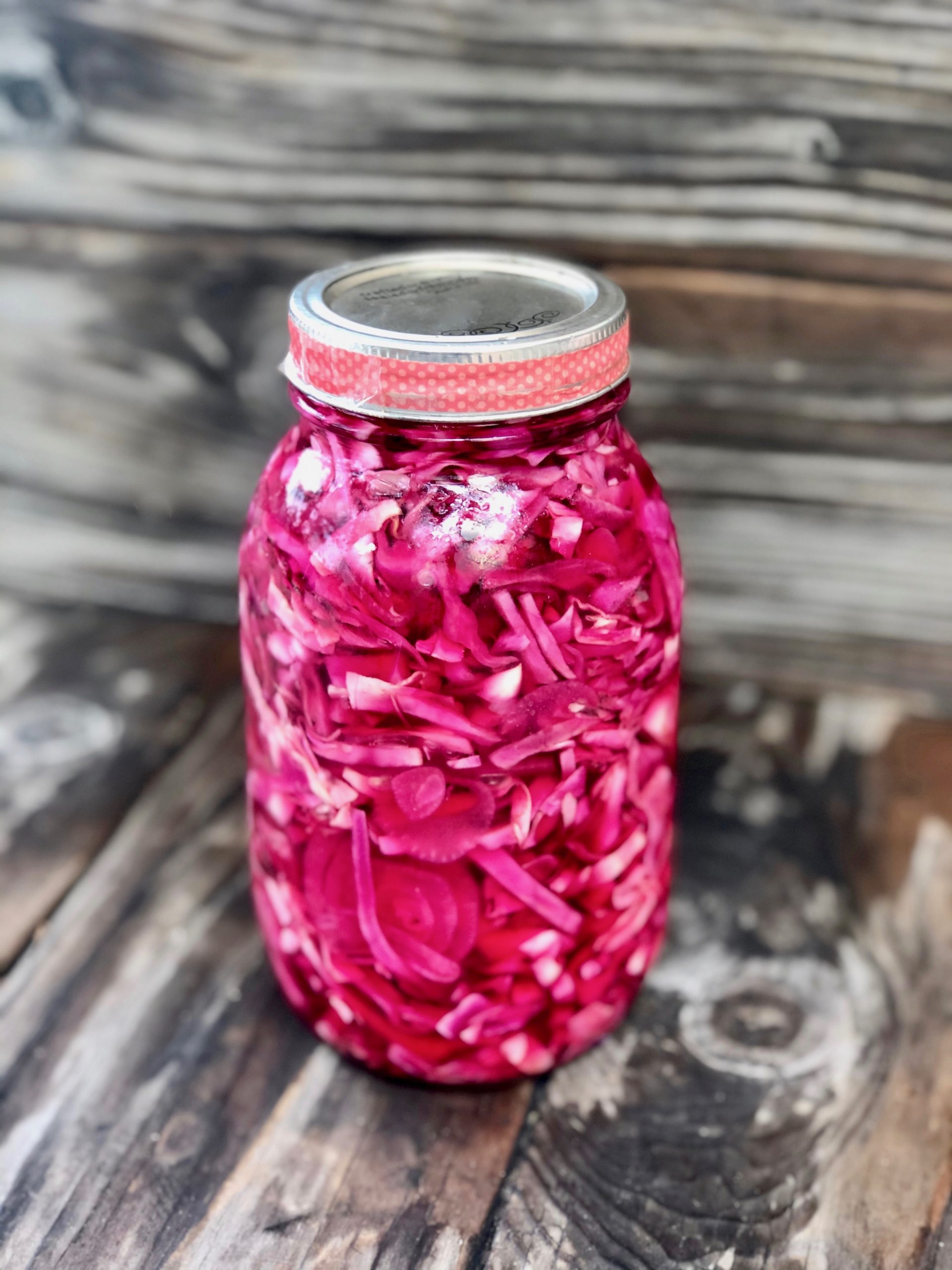 pickled red cabbage