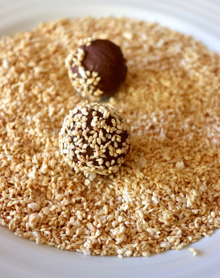 Chocolate Halva Truffles Cooking On The Weekends