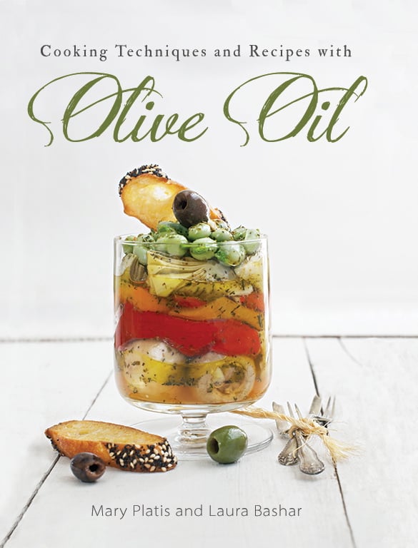 cover of Olive Oil cookbook by Mary Platis and Laura Bashar