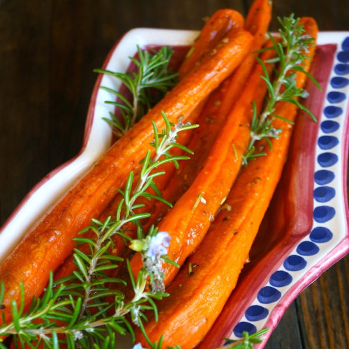 Herbs de Provence Roasted Carrots Cooking On The Weekends