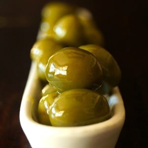 Warm Castelvetrano Olives