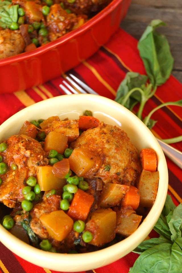 Turkey Meatball Stew Recipe Cooking On The Weekends