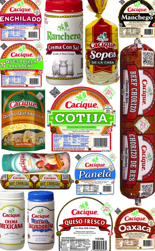 collage of CACIQUE Products