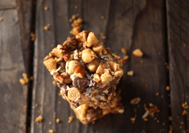 Peanut Butter Pretzel Seven Layer Magic bars