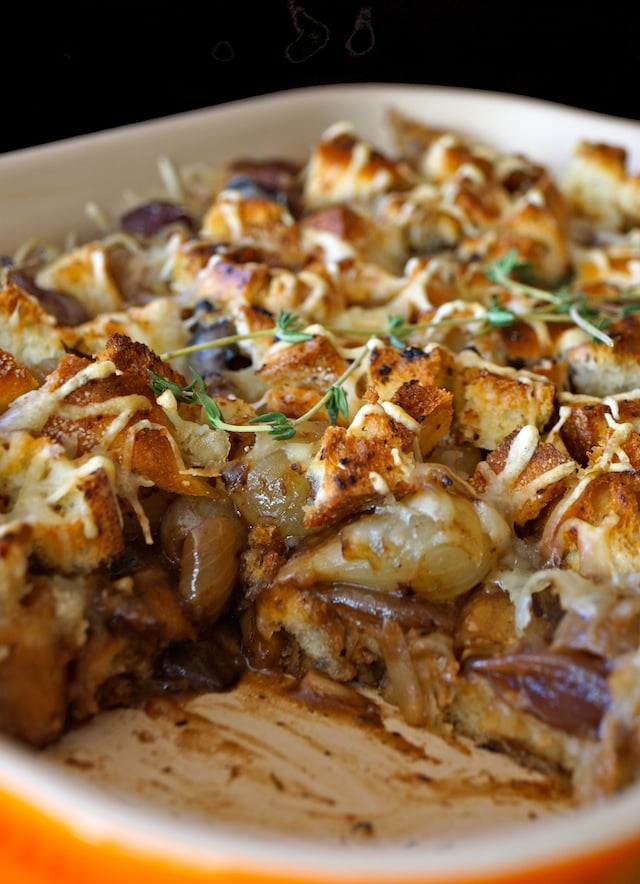 French Onion Mushroom Casserole Cooking On The Weekends