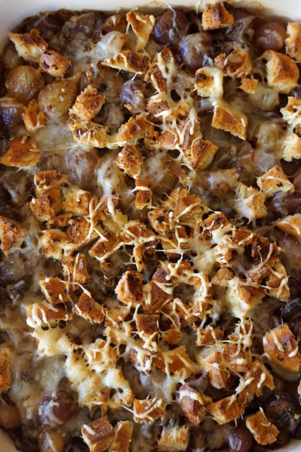 French Onion Mushroom Casserole Cooking On The Weekends