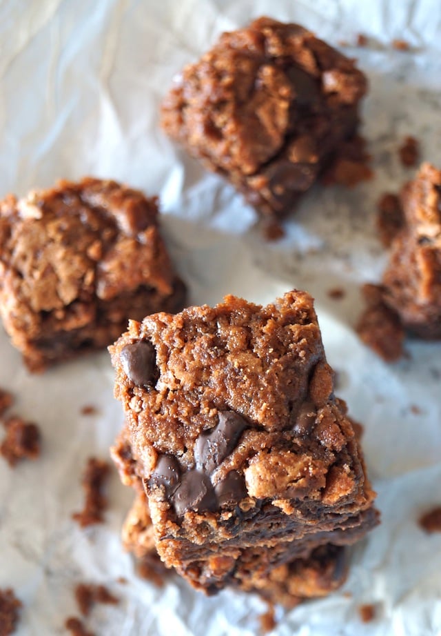 top view of Gluten Free Brownies