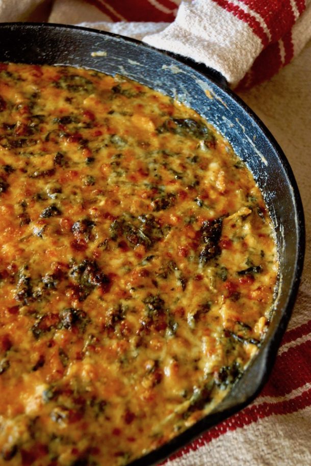 Spinach Artichoke Dip with Gruyère Cooking On The Weekends