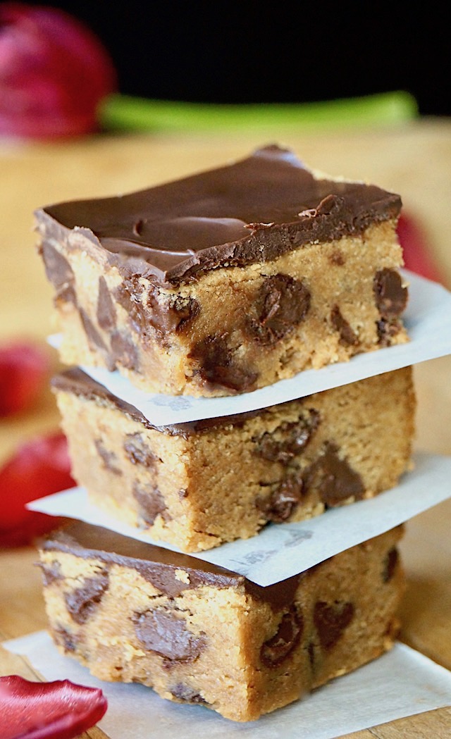 Chocolate Chip Peanut Butter Bars Cooking On The Weekends