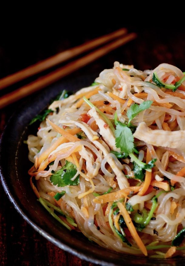 Shirataki Noodles Recipe with Chicken Cooking On The Weekends