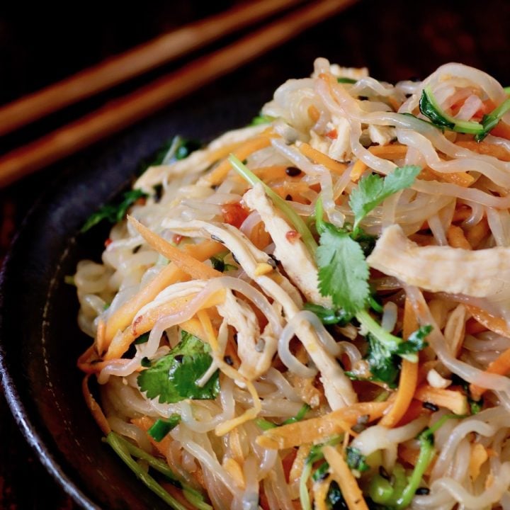 Shirataki Noodles Recipe with Chicken | Cooking On The Weekends