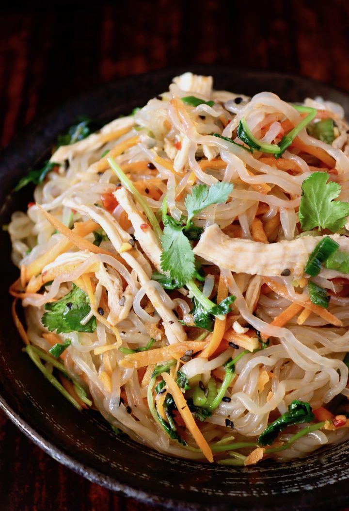 Shirataki Noodles Recipe with Chicken Cooking On The Weekends