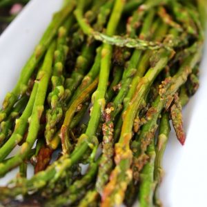 Lemon Grilled Asparagus in Foil