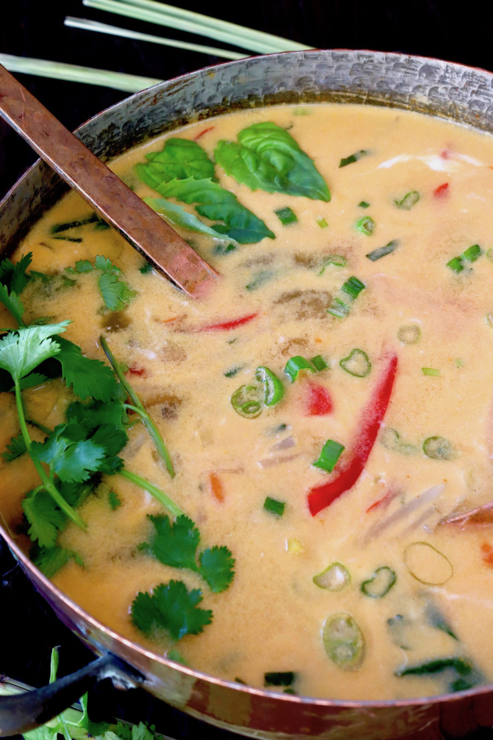 Ginger Lemongrass Soup with Coconut Milk Cooking On The Weekends