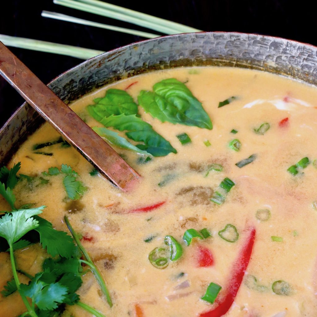 Ginger Lemongrass Soup with Coconut Milk Cooking On The Weekends