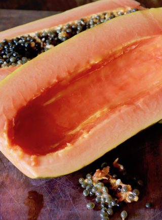 How to Cut a Papaya | Cooking On The Weekends