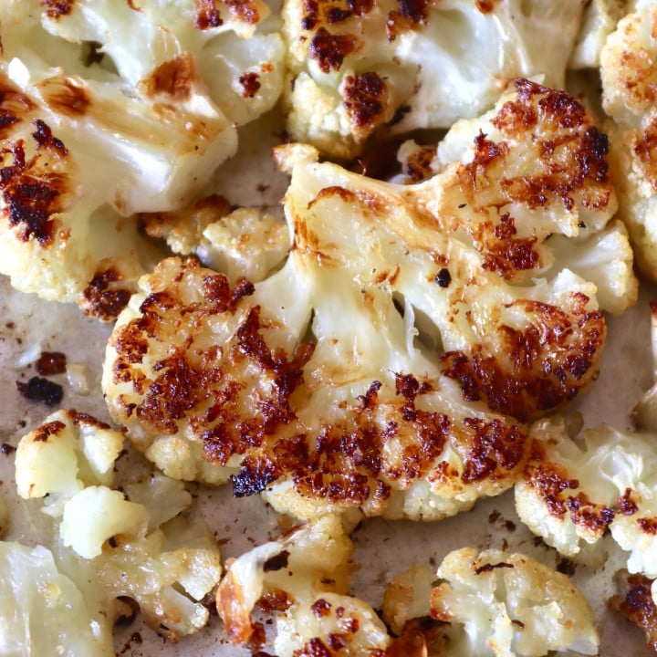 Crispy Smashed Cauliflower - Cooking On The Weekends