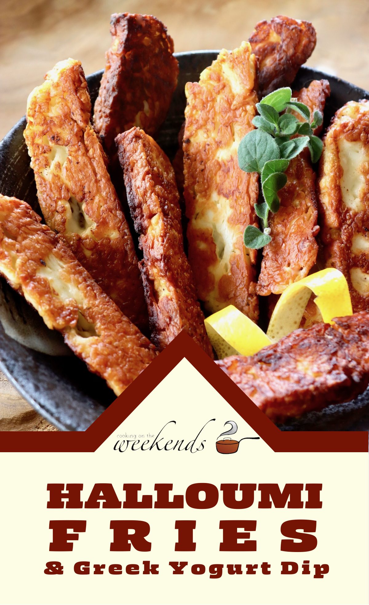 Halloumi Fries with Greek Yogurt Dip