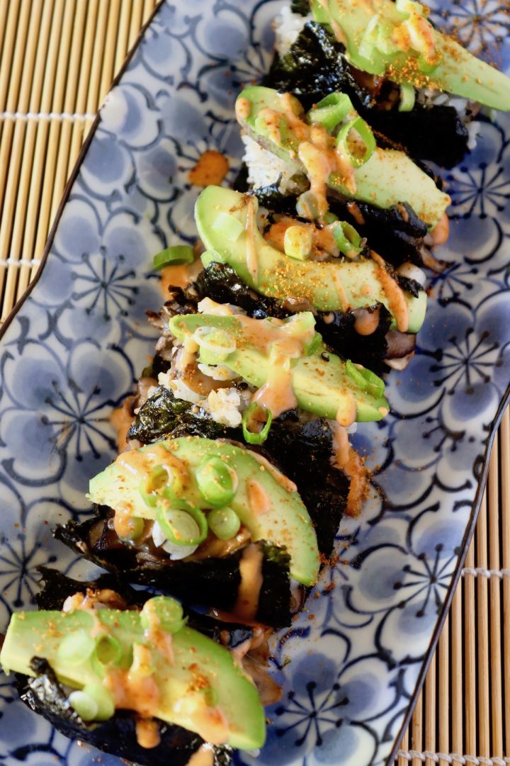 Vegetarian Sushi Bake | Cooking On The Weekends