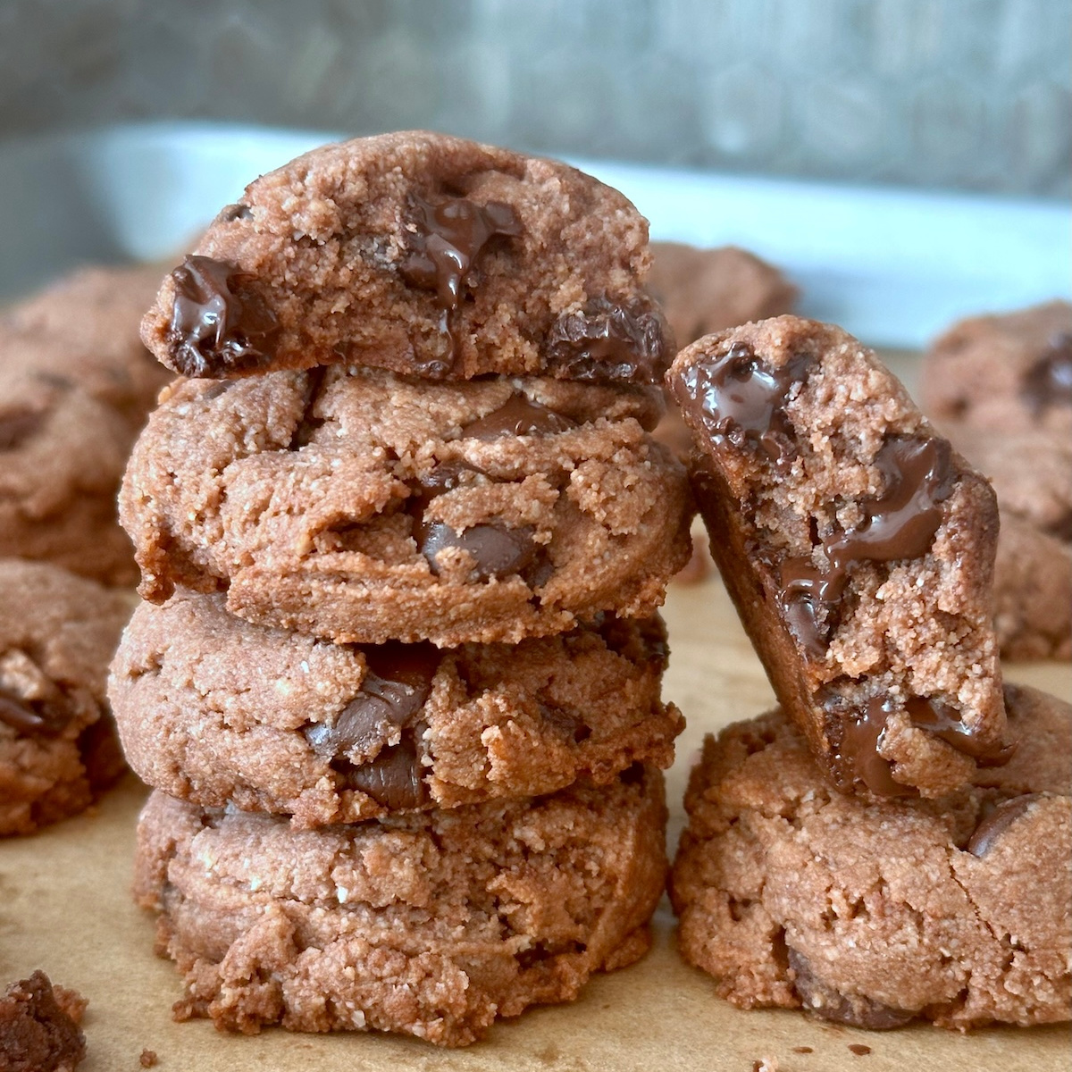 Almond Flour Cocoa Cookies | Cooking On The Weekends